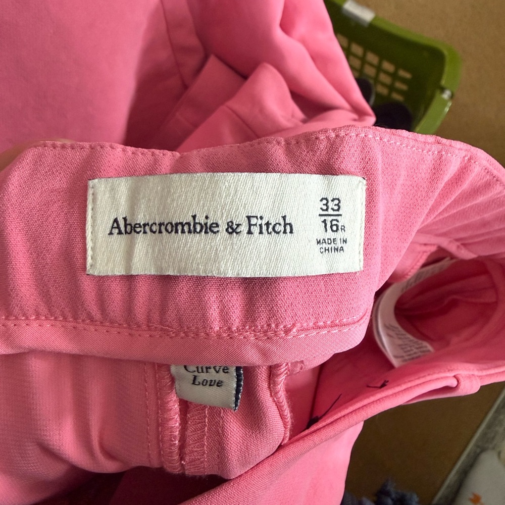 Abercrombie & Fitch Hot Pink Trousers